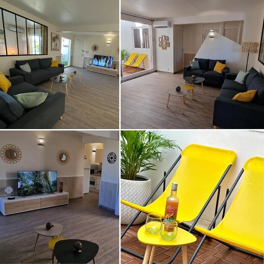 Appartement Moderne Et Lumineux T4 Front De Mer Sainte-Anne  Guadeloupe